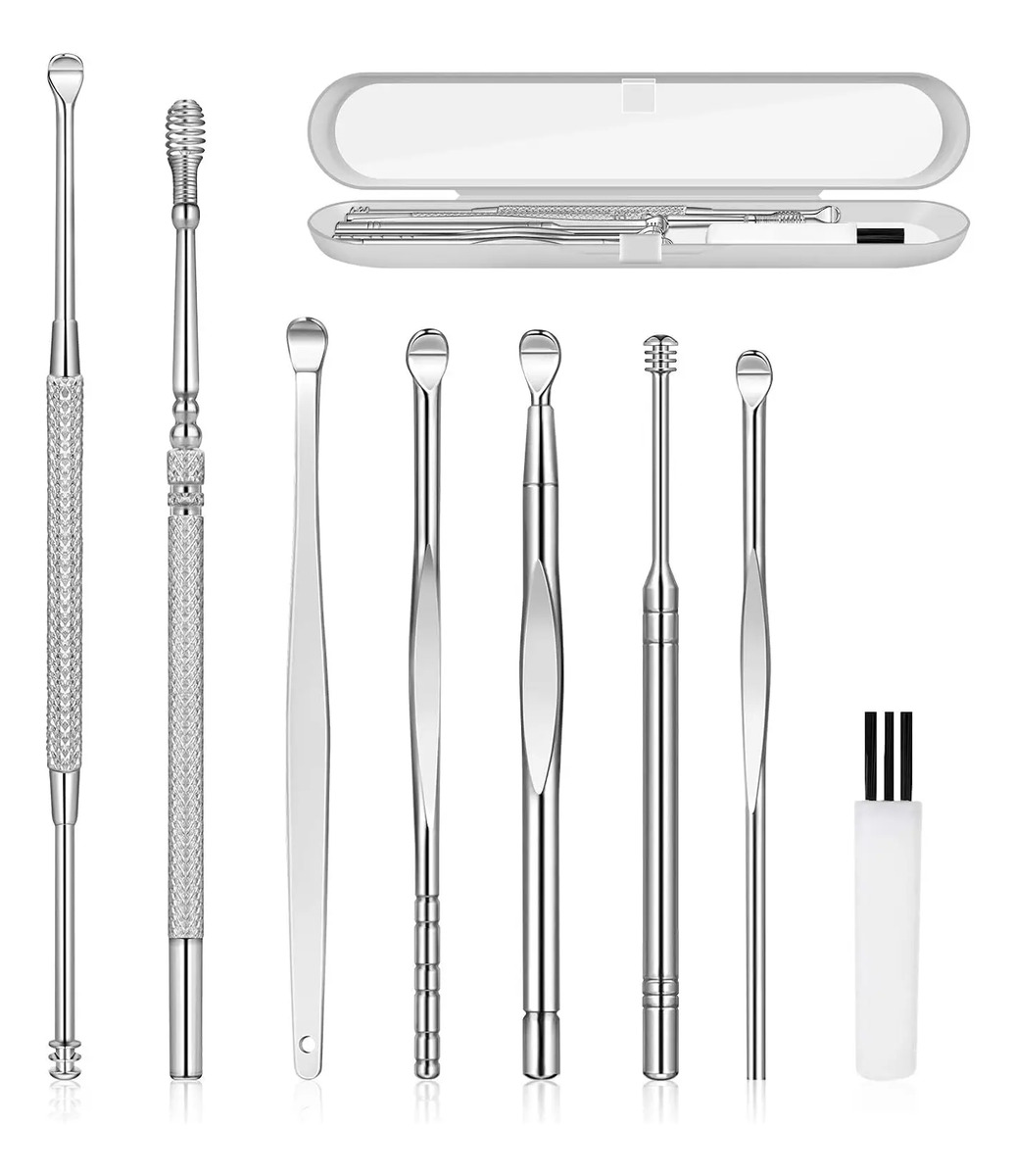 Kit De Limpieza De Oídos De Acero Inoxidable