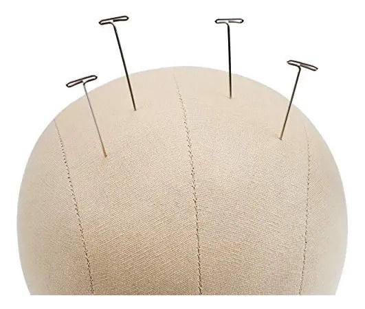 Cabeza De Maniquí Para Pelucas Marrón 60 Cm Marrón - Image 8