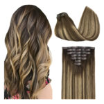 Extensiones De Cabello Humano De 55 Cm
