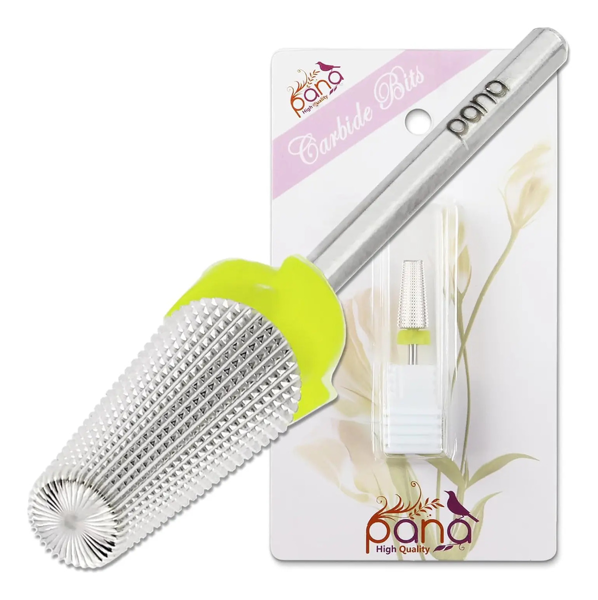 Broca De Uñas Pana Carbide 5 En 1 Para Ambas Manos Amarillo