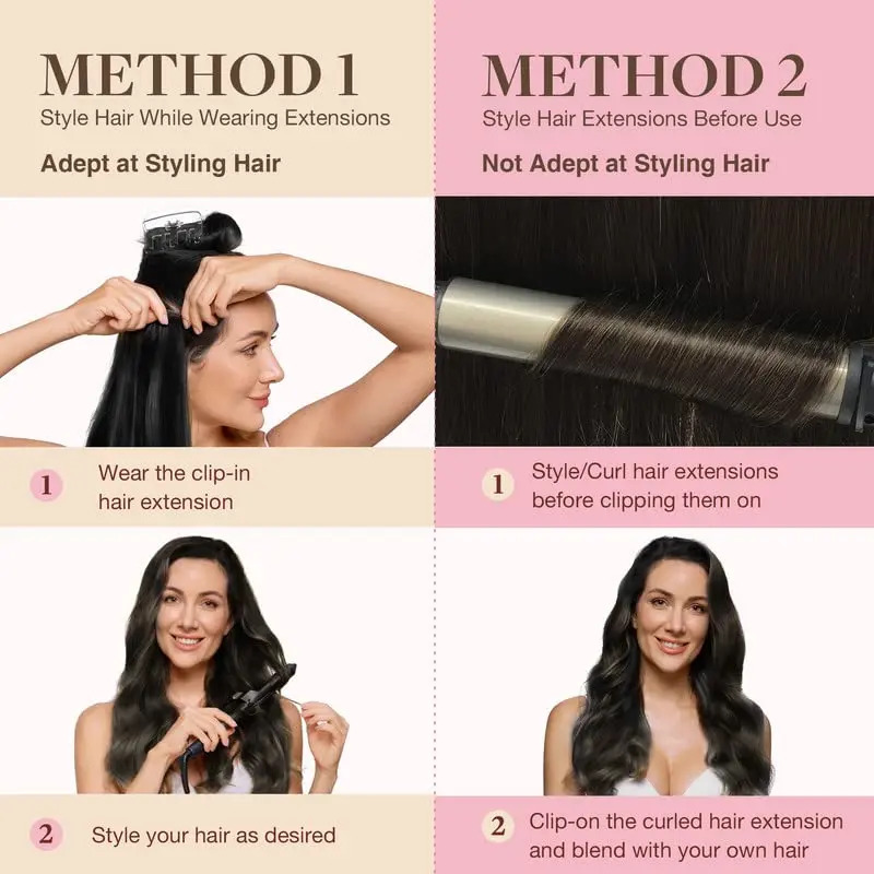 Extensiones Cabello Remy 40cm Marrón Chocolate - Image 7