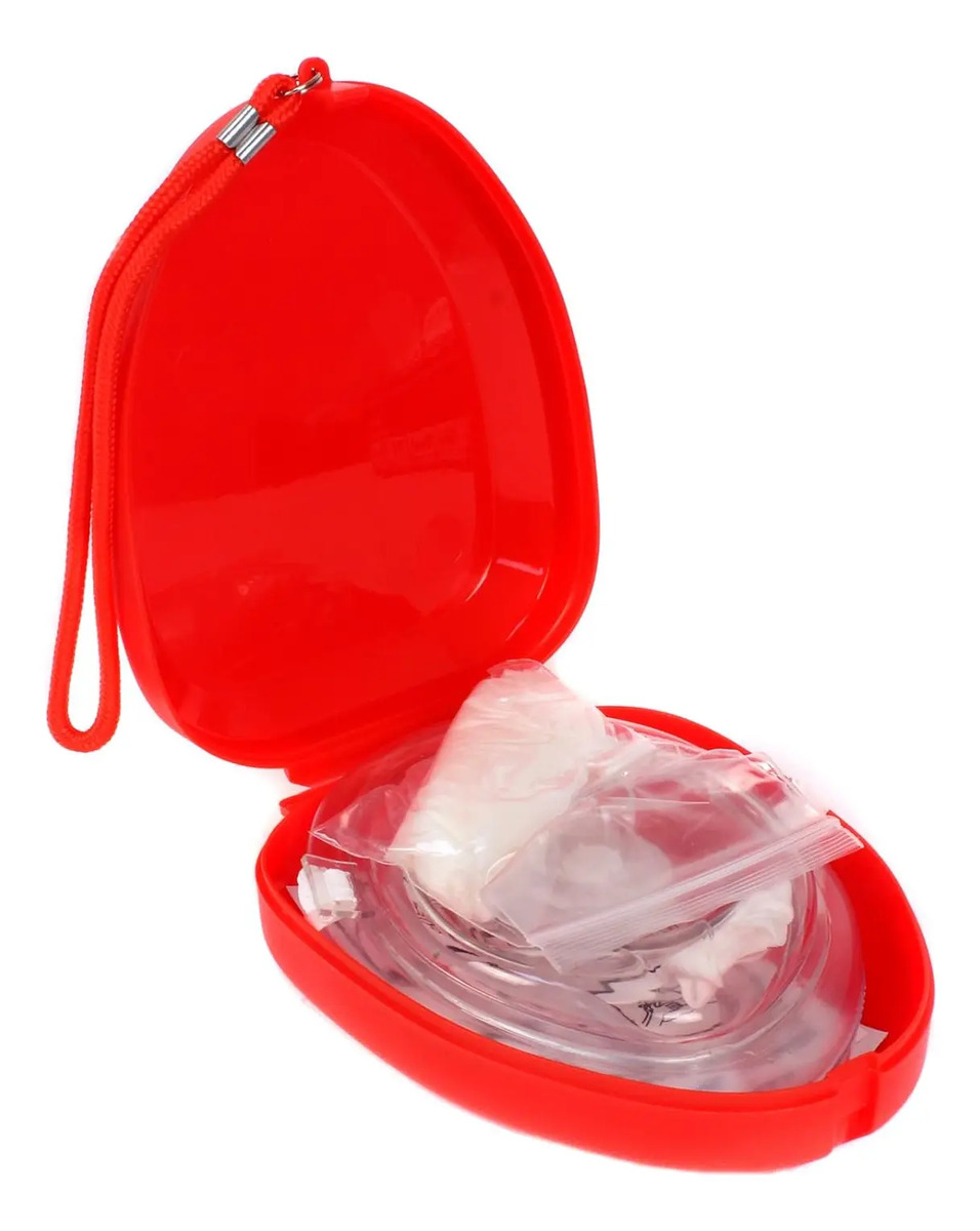 Máscara De Rescate Cpr Guantes Toallitas Primeros Auxilios - Image 4
