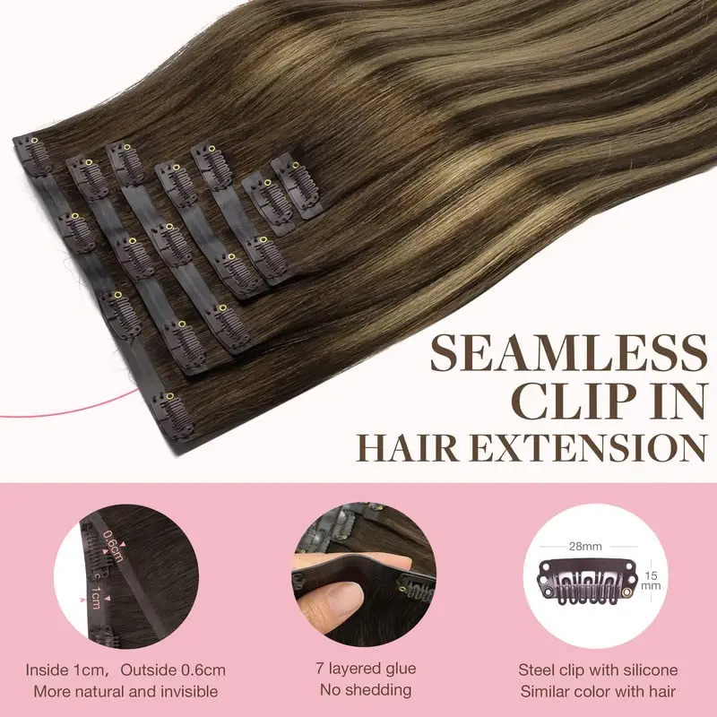 Extensiones De Cabello Humano De 55 Cm - Image 3