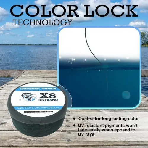 Reaction Tackle Moss Green 200lb 1500yd - Image 7