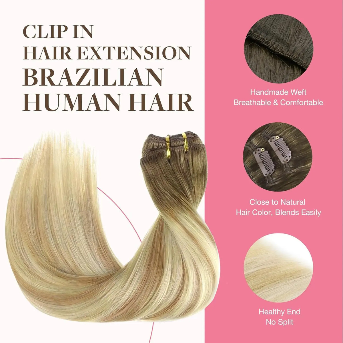 Extensiones Capilares Humano Real 50cm 150g - Image 3