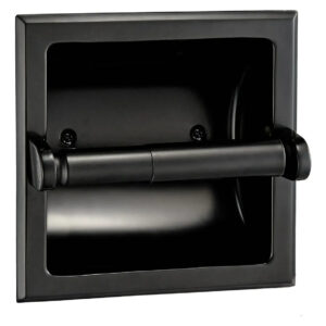 Designers Impresiones Matte Black Empotrable Para Papel Higi