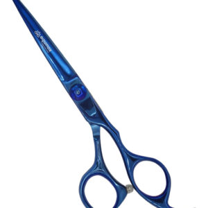 Tijeras De Cabello Profesionales Equinox Razor Edge De Acero Azul