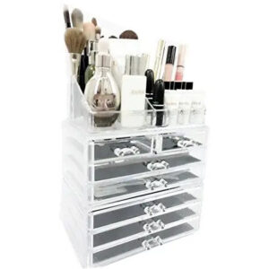Conjunto De Organizador De Maquillaje De Joyería Y Cosmética
