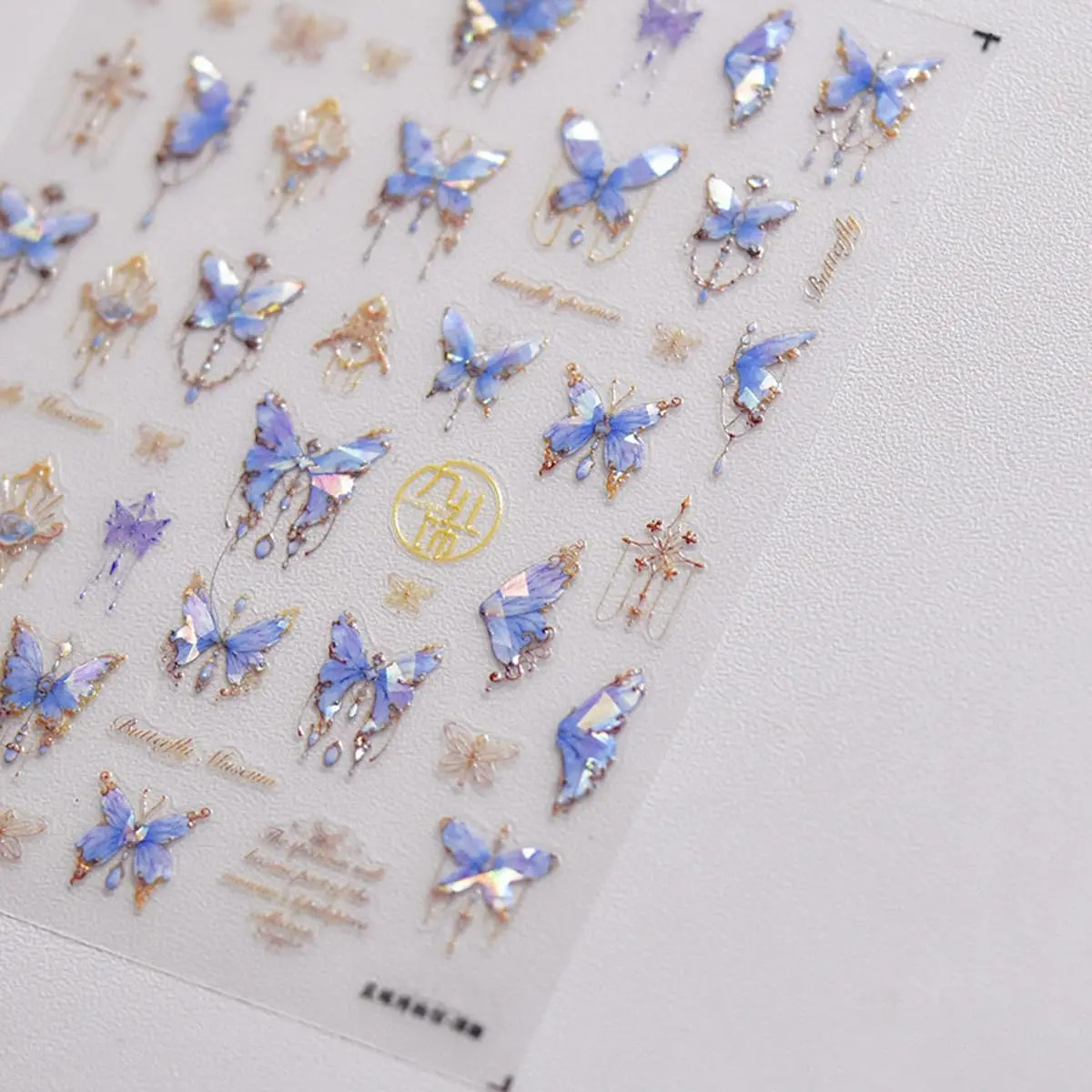 Pegatinas De Mariposa Para Uñas De Mujer Diseño De 5d Con Co - Image 2
