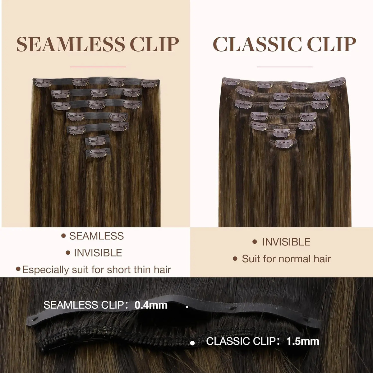 Cabello Humano Real 55cm Largas - Image 4