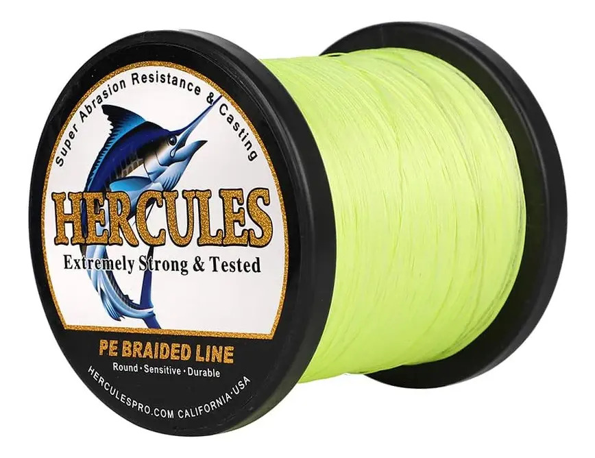 Super Cast Hercules 8 Hilos Trenzados Prueba 10lb A 300lb 10