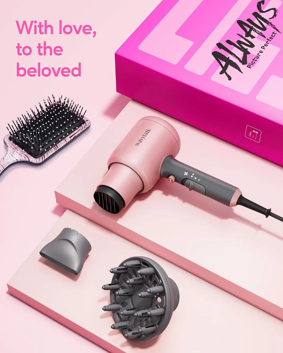 Secador De Pelo Wavytalk Iónico, 1875w, Rosa Dorado. - Image 7