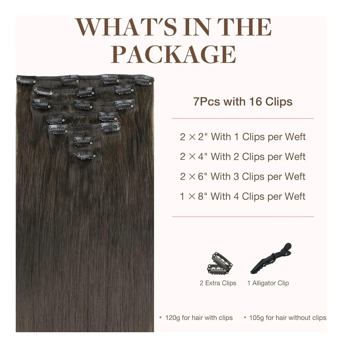 Extensiones De Cabello Remy 45 Cm Café Mocha - Image 2