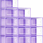 Organizadores Kuject, 12 Cajas Transparentes Con Tapas Morad