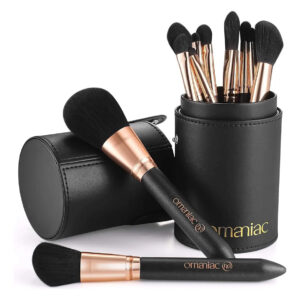 Set De Brochas De Maquillaje Profesional Omaniac Con Mango D