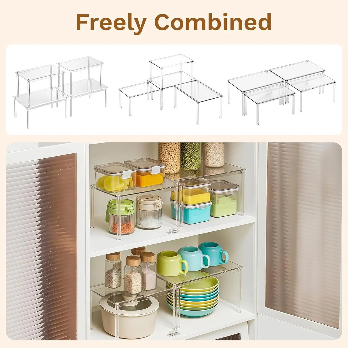 Organizador Acrílico 4 Estantes Para Especias Cocina Baño Ho - Image 6