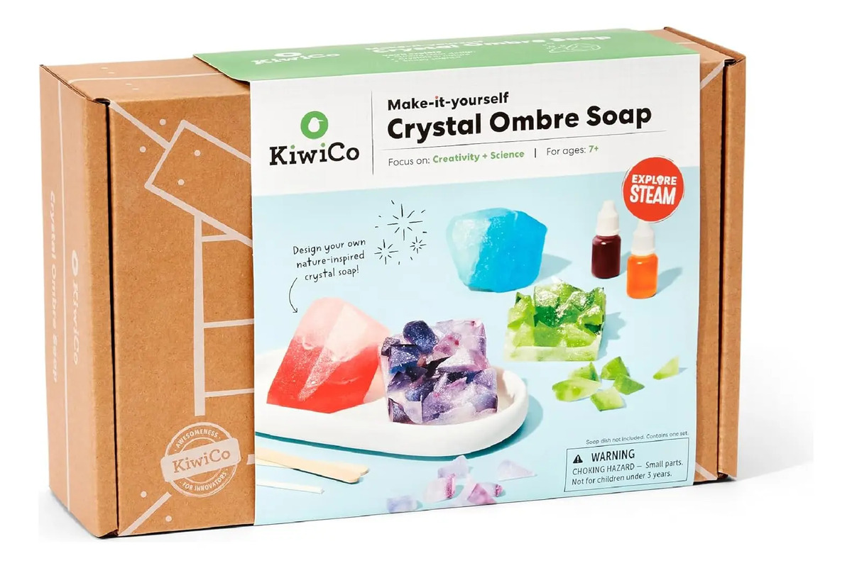 Kit De Creación De Jabón Cristalino Para Niños De 7 Años - Image 6