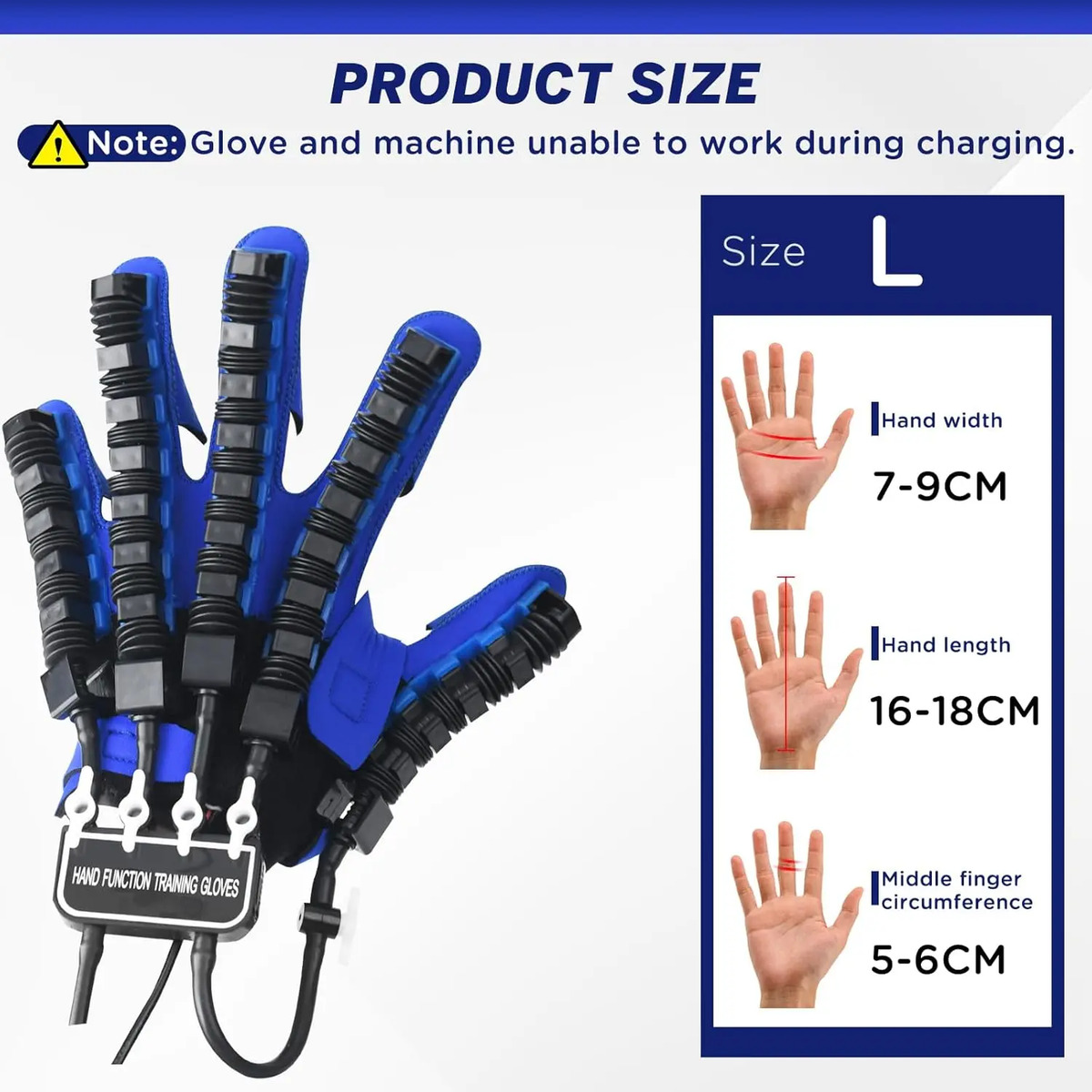 Guantes De Rehabilitación Con Ajuste Para Terapia Física - Image 5