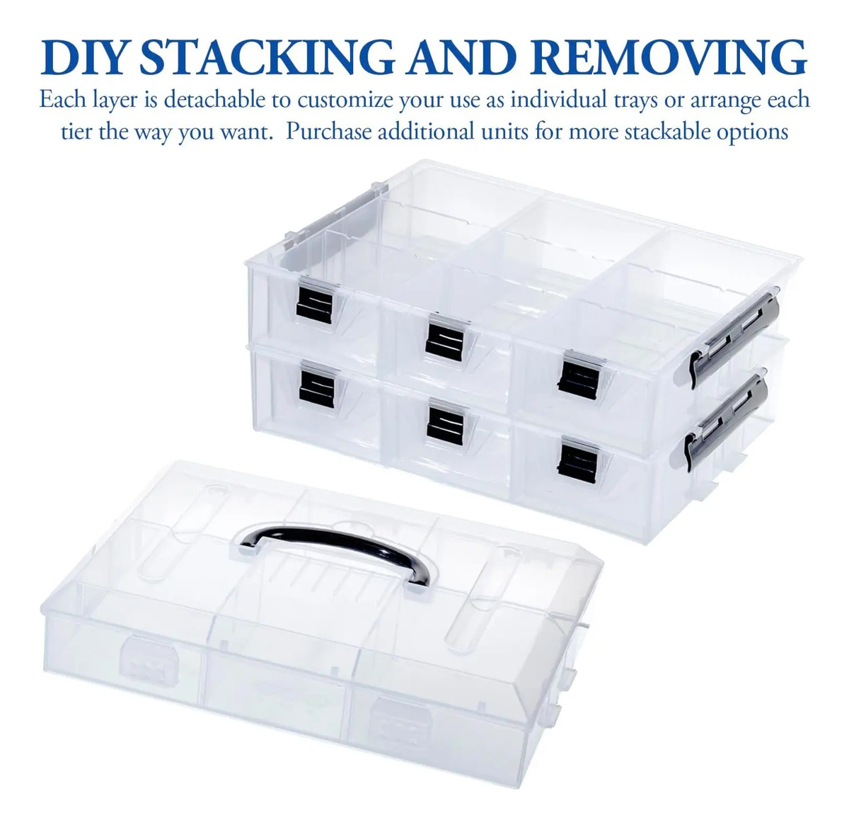 Caja Organizadora Con 6 Cajones Y Compartimentos Personaliza - Image 2