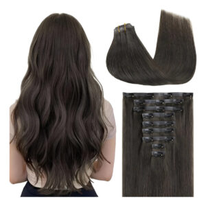 Extensiones Cabello Remy 35cm 130g Marrón Mocha