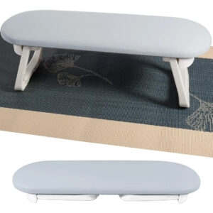 Apoyo Para Manos De Cuero Pu Plegable Para Uñas De 30 Cm De