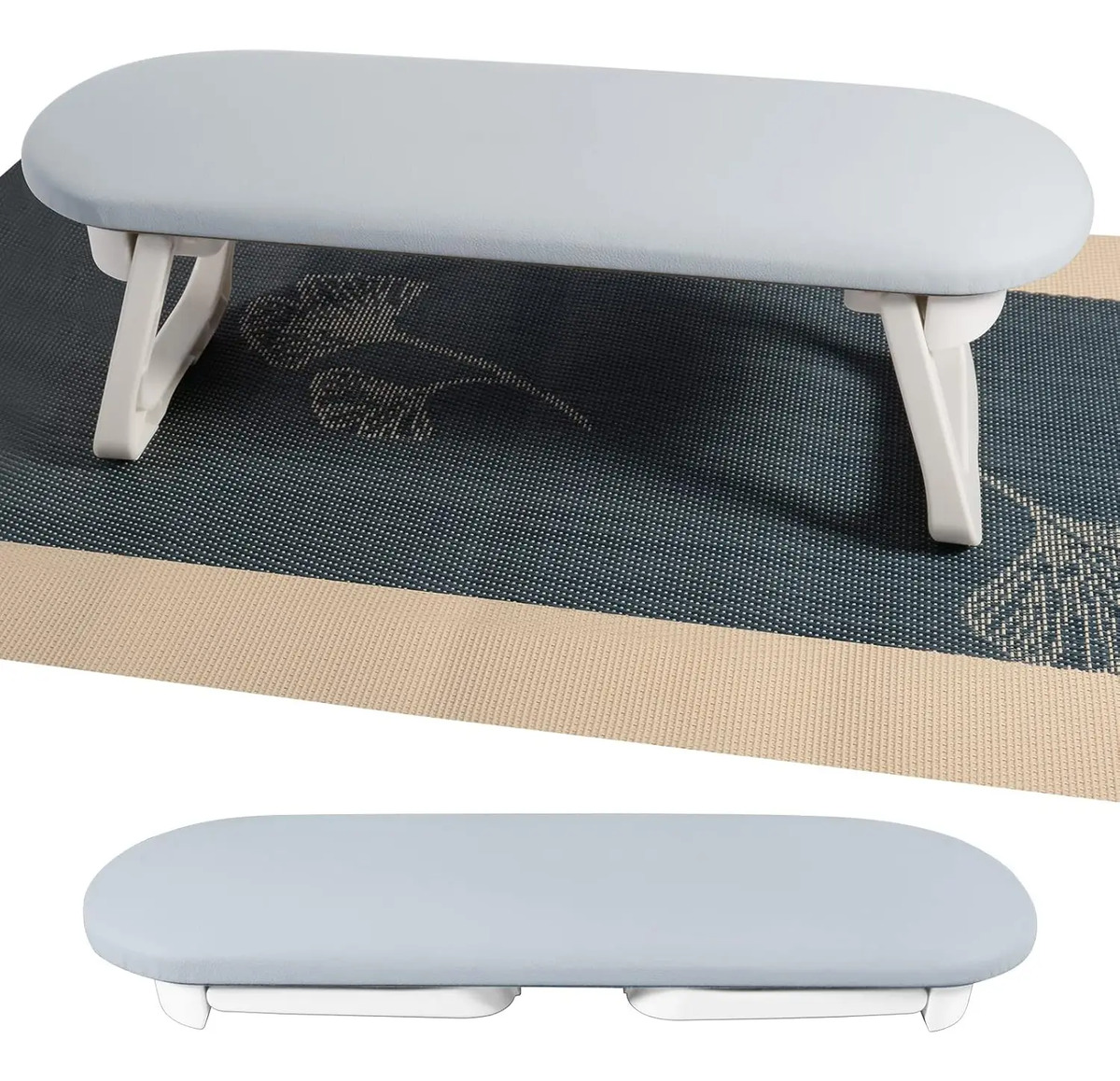 Apoyo Para Manos De Cuero Pu Plegable Para Uñas De 30 Cm De