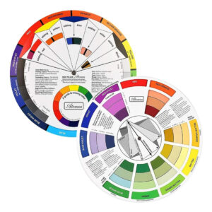 Guía Portátil De Colores Para Mezclar Pinturas Y Maquillaje