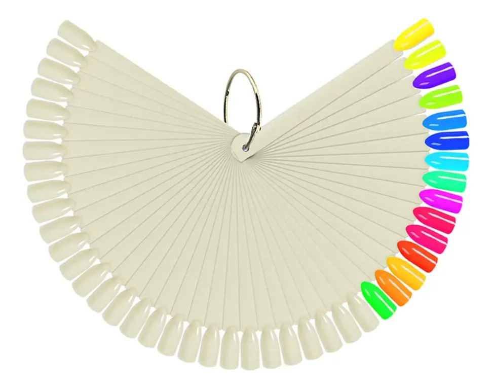 Palos De Muestra De Esmalte Para Uñas De Jassins, 50 Piezas, - Image 2