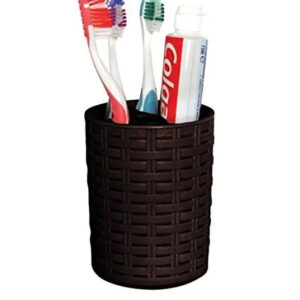 Soporte Para Cepillos Y Pasta Dental Superio En Plástico Duradero Rojo