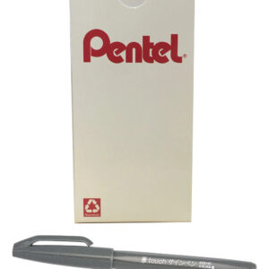 Pentel Arts Sign Pen Touch, Punta De Pincel De Fude, Tinta G