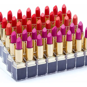 Benbilry Organizador Lápiz Labial 40 Espacios Blanco