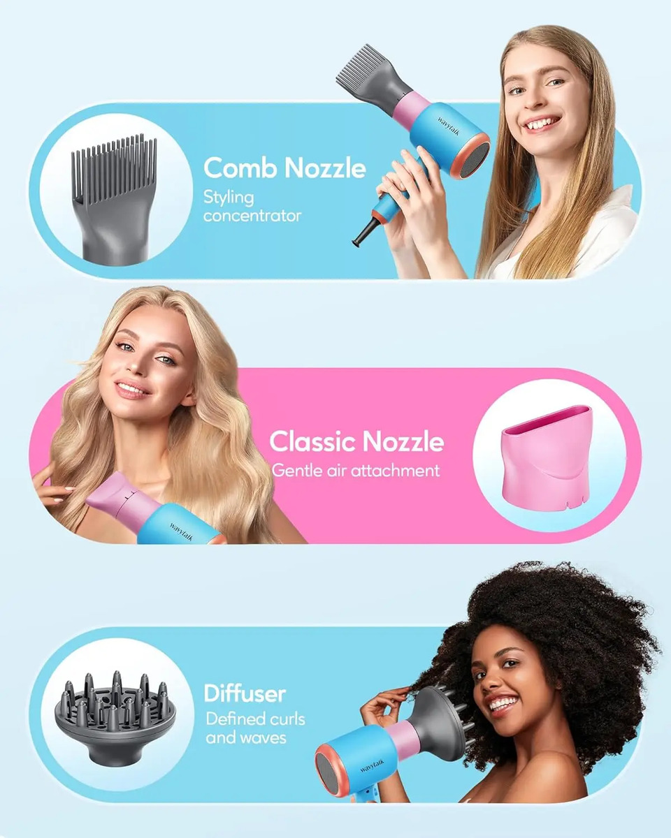 Secador De Pelo Wavytalk, Cerámico, Para Todo Tipo De Cabell - Image 4