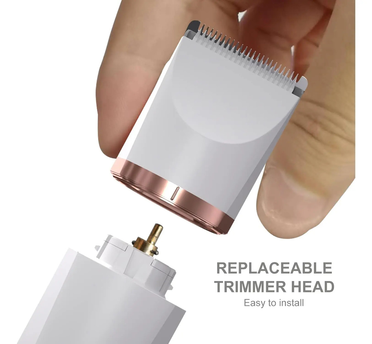 Afeitadora Eléctrica Para Cuerpo Con Cuchillas De Cerámica - Image 4
