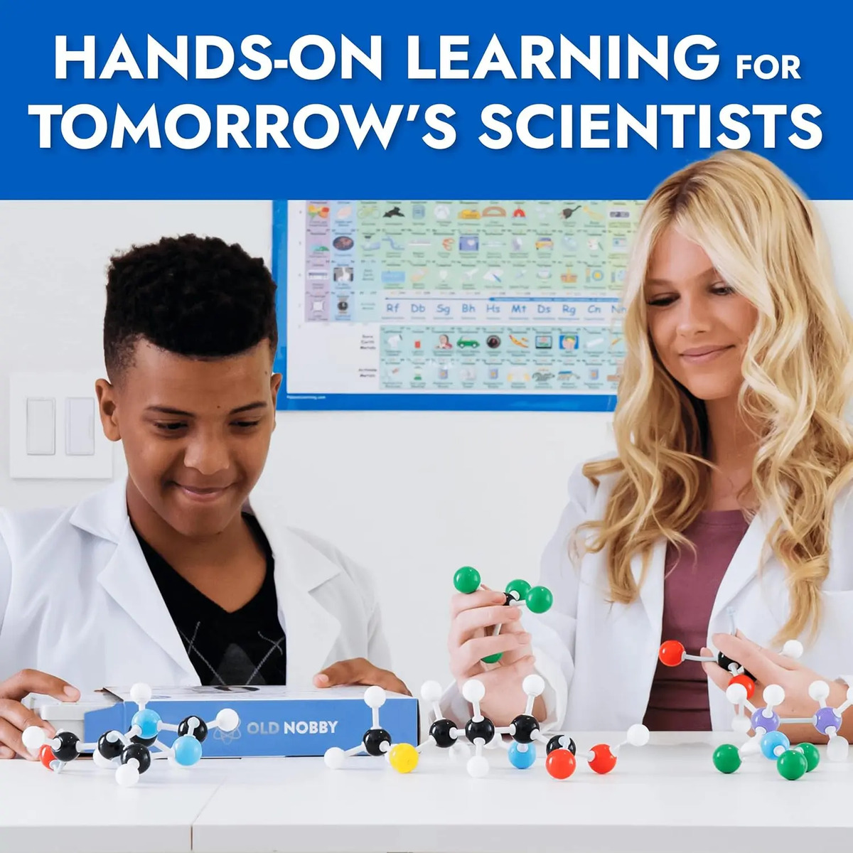 Kit De Química Con 239 Piezas, Incluye Átomos Para Moléculas - Image 2