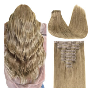 Cabello Humano Remy 35 Cm Color Bronce