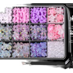 Charms De Uñas 3d Y Perlas Planas De 2 A 6 Mm En 6 Colores C