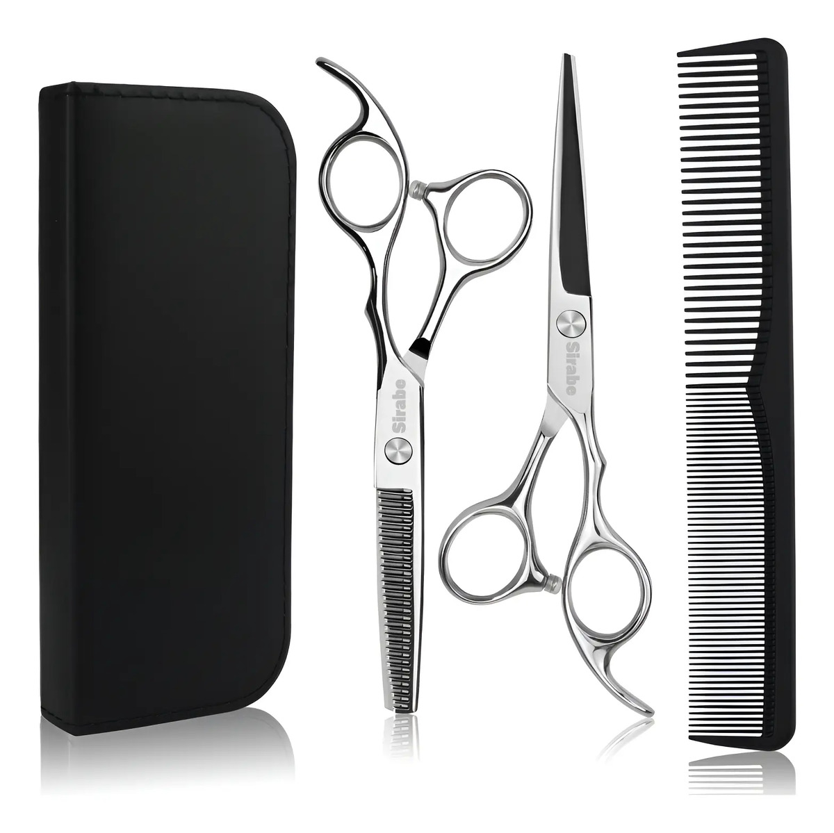 Tijeras De Corte De Pelo Profesionales De 16,5 Cm Para Barba