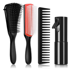 Cepillo Desenredante Hommtina Para Cabello Rizado De Mujer Y