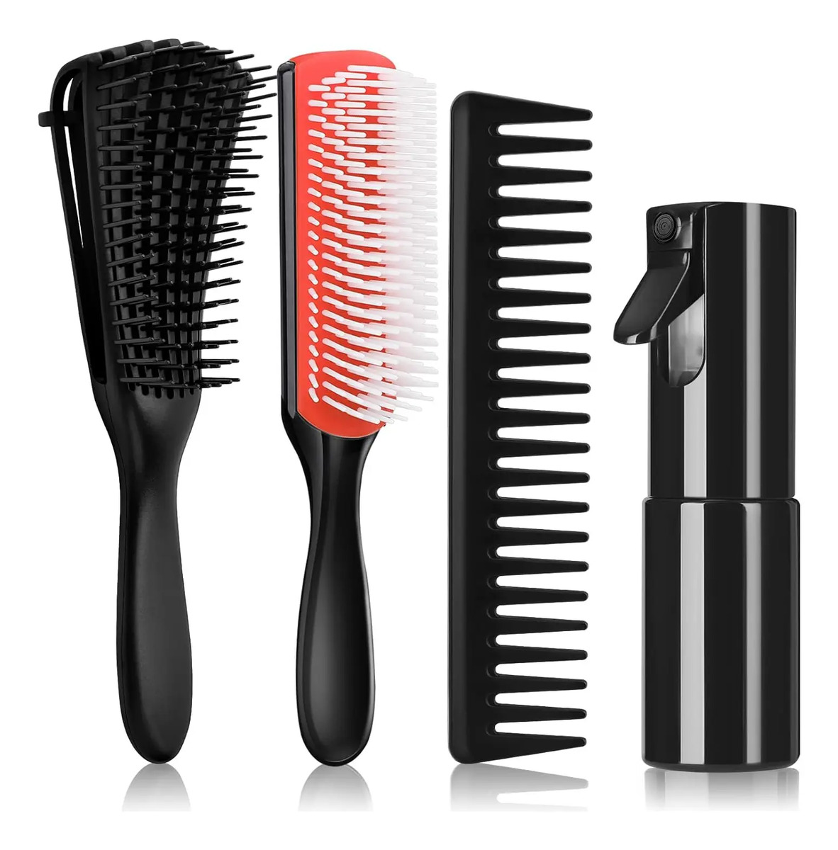 Cepillo Desenredante Hommtina Para Cabello Rizado De Mujer Y
