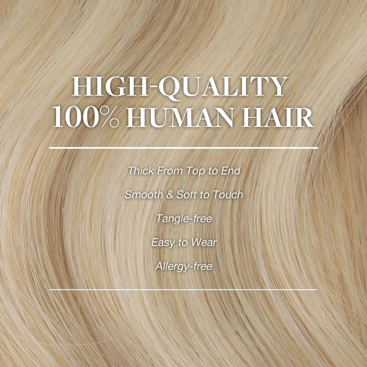 Extensiones Cabello Humano 40 Cm Rubio Oscuro - Image 4