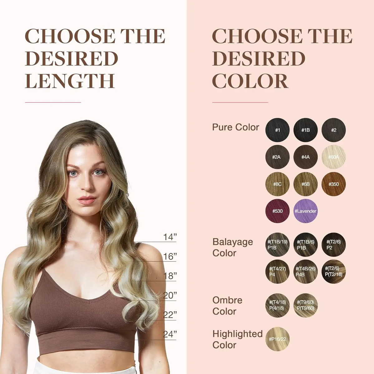 Extensiones Cabello Humano Remy 50cm Balayage - Image 8