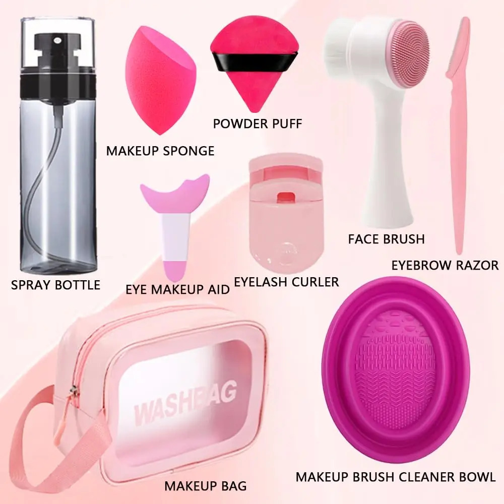 Juego De 33 Piezas Para Maquillaje Con Brochas Y Accesorios - Image 7