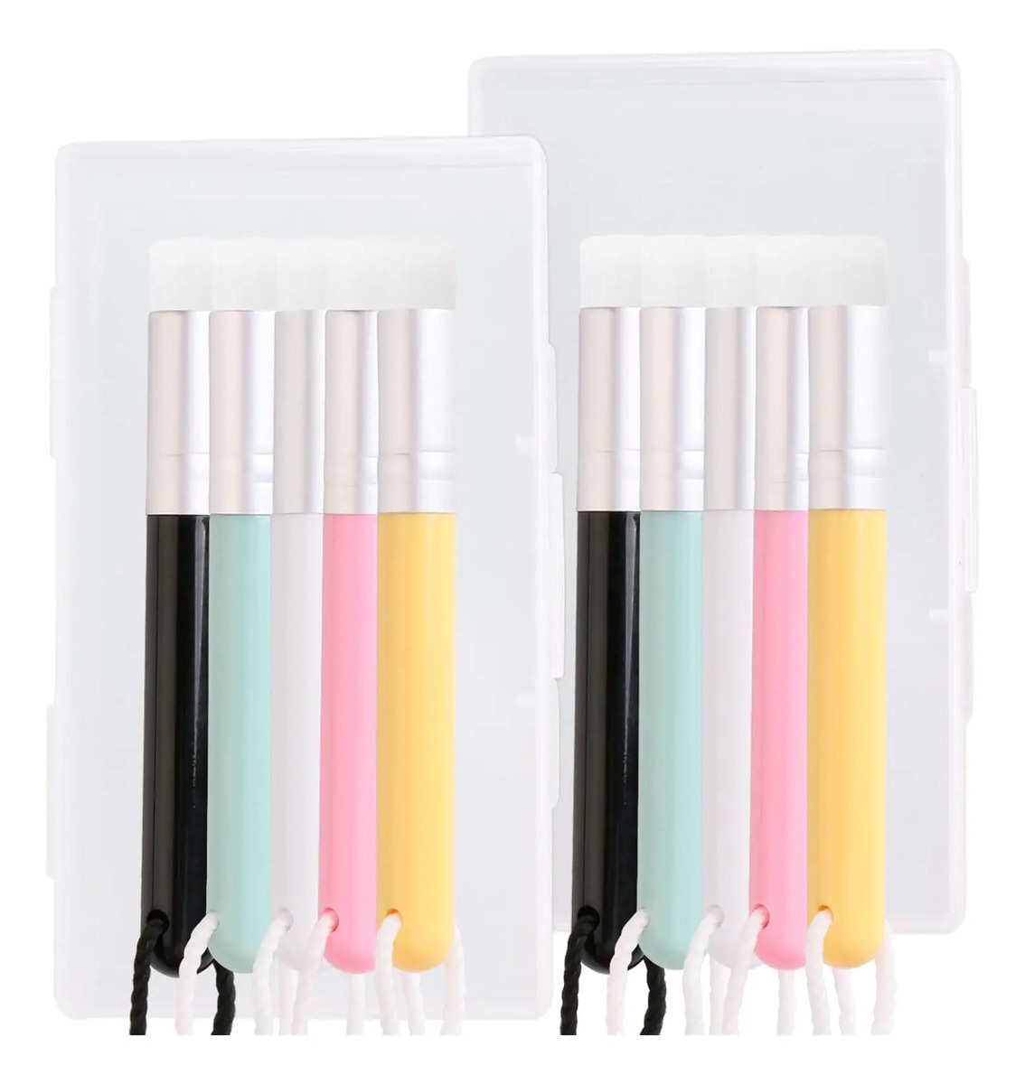 Cepillos De Tinta Para Detalles, Pequeños Y Precisos Multicolor