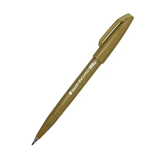 Pentel Arts Sign Pen Touch, Punta De Pincel De Fude, Tinta O - Image 2