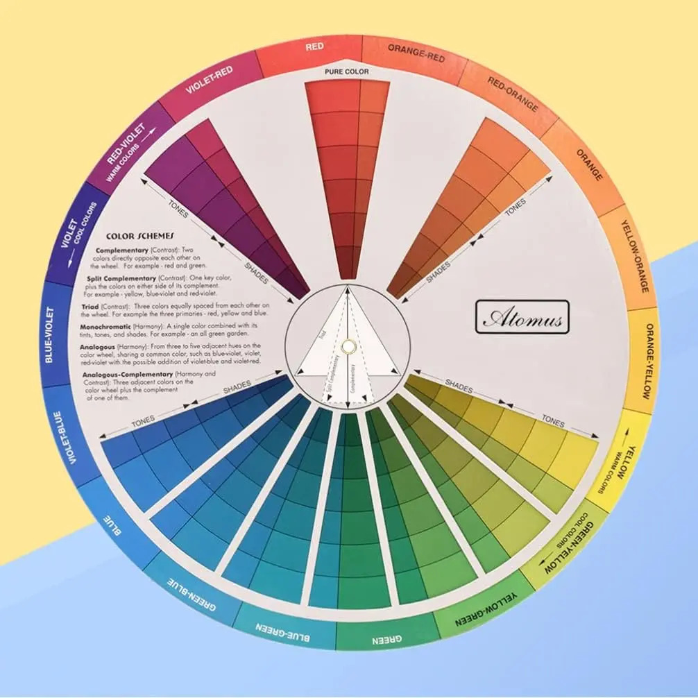 Cuadro De Color Para Mezcla De Pinturas Y Maquillaje Ninguno - Image 9