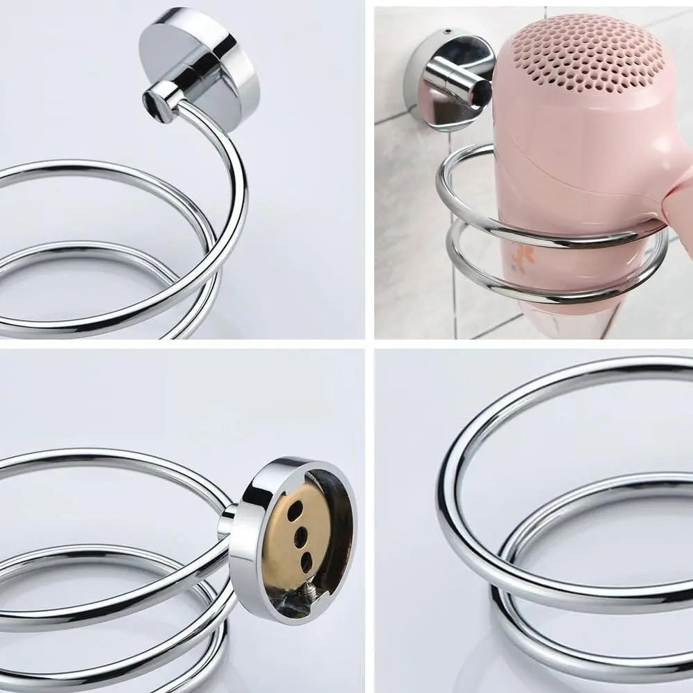 Baño Secador De Pelo Soporte Para El Cabello Herramientas Pa - Image 5
