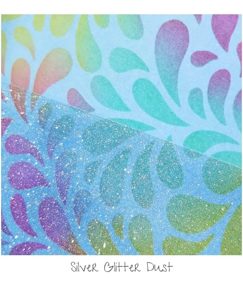 Spray De Glitter Plata Ultra Fino Para Decorar - Image 3