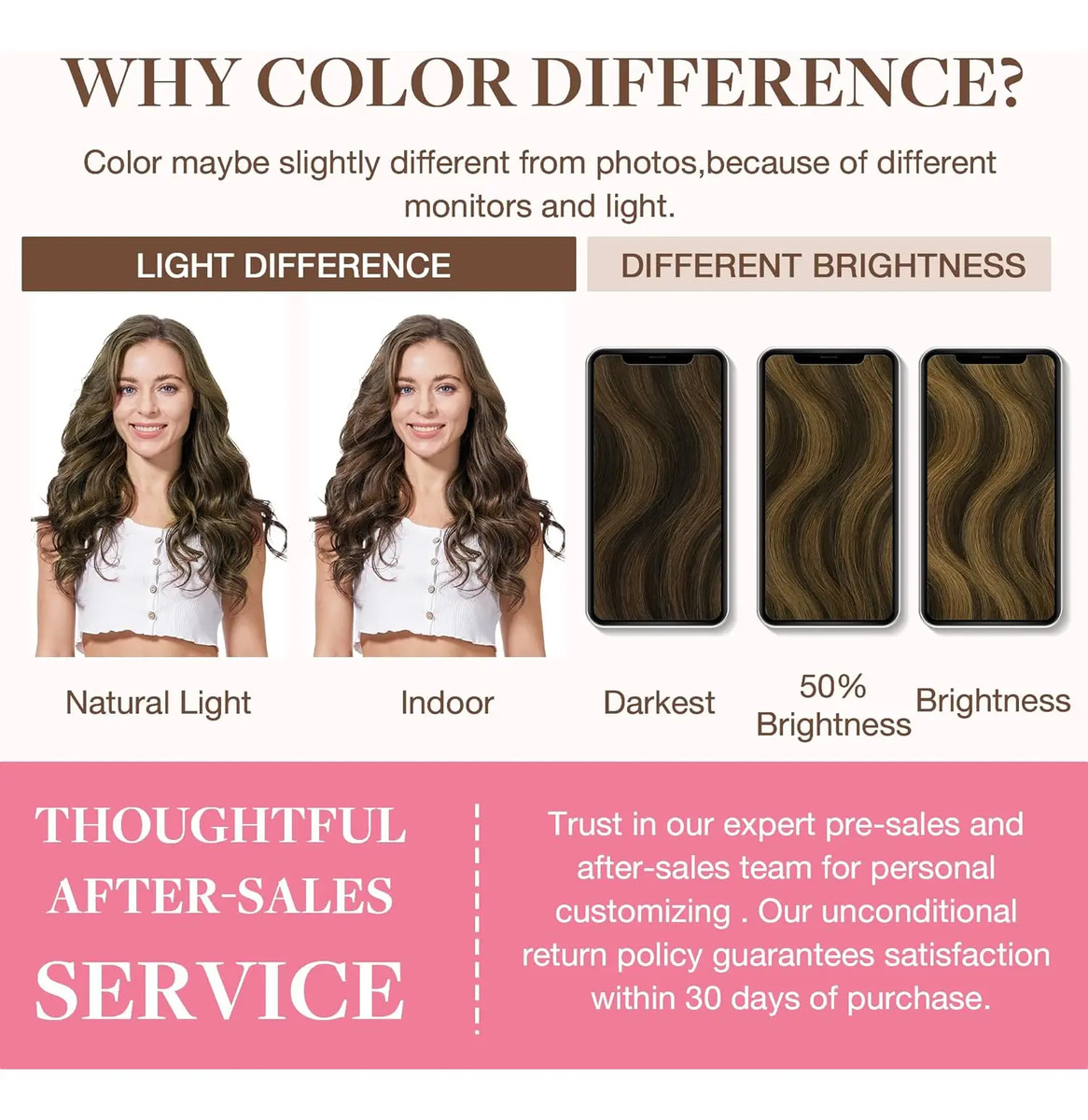 Extensiones Cabello Humano Remy Clip Para Mujeres - Image 6