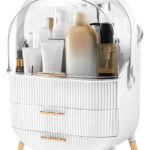 Organizador De Maquillaje Para Tocador Con Cajones Y Tapa Bl