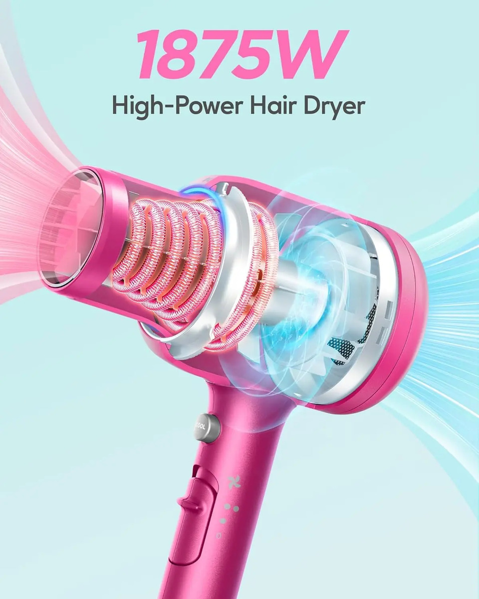 Secador De Pelo Profesional Con Iones Negativas Y Difusor - Image 3